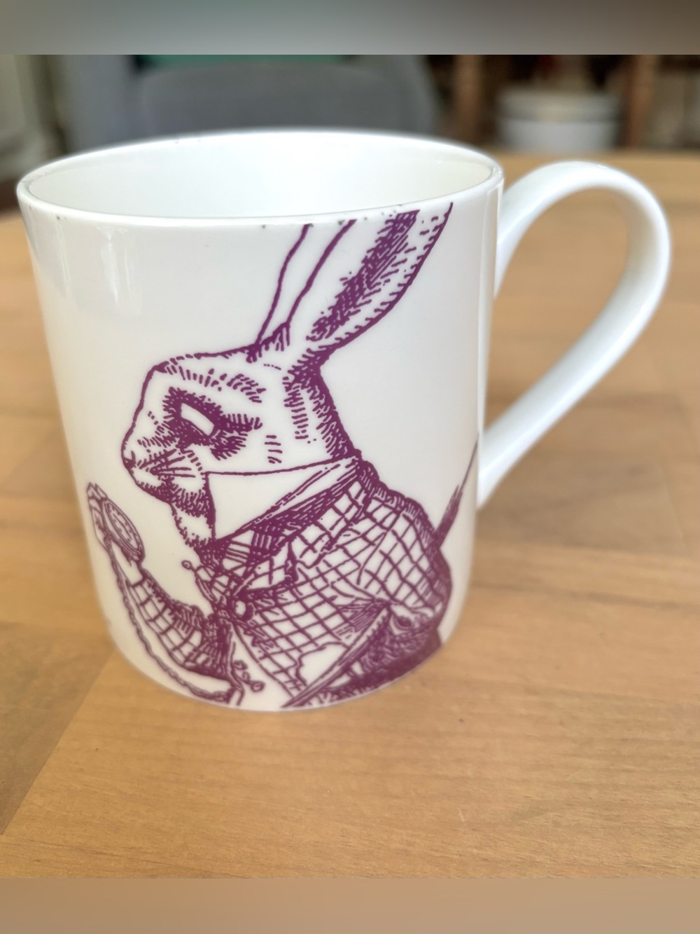 Alice In Wonderland Whittard Chelsea Mug Cup White Rabbit 🐰
